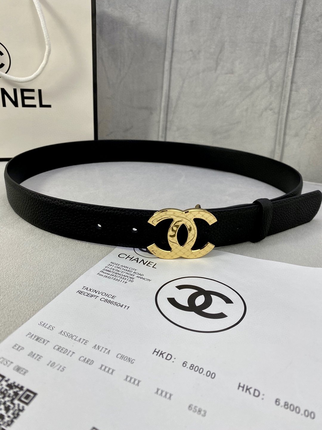 高仿香奈兒Chanel皮帶真皮女腰帶高品質工藝值得擁有