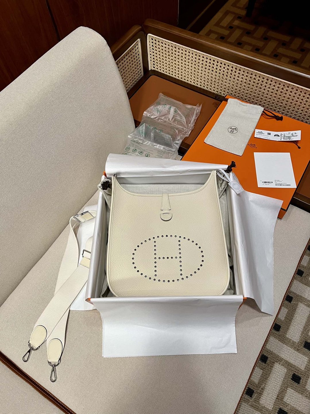 伊芙琳愛馬仕包包超A貨銀扣手工製作