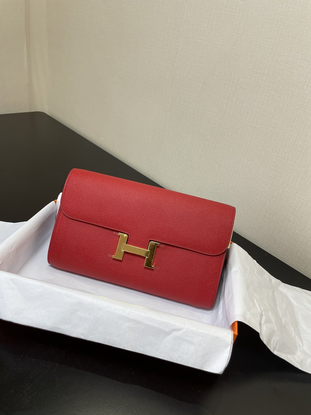 頂級高仿HERMES Constance to go斜挎包頂級TC皮