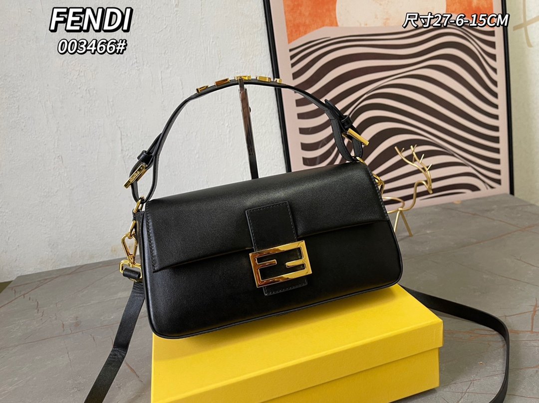 經典A貨Fendi法棍包包真皮復刻