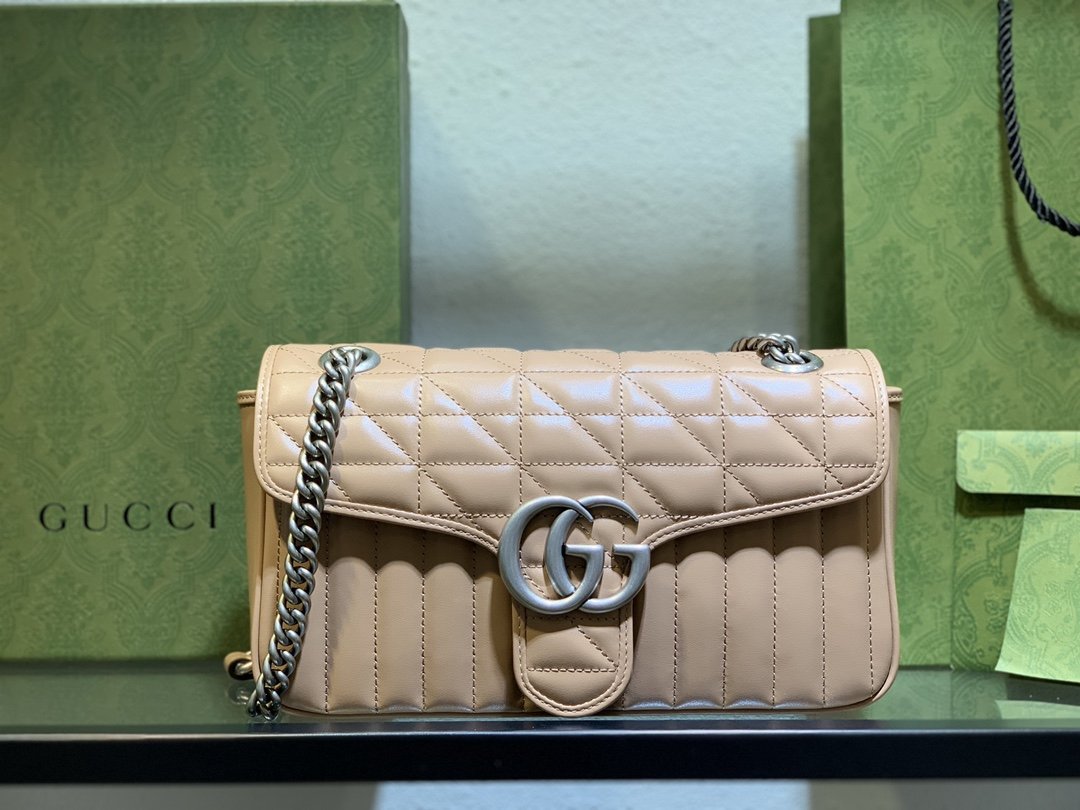 霸氣棕色443497 Gucci高仿精品包包 斜挎包