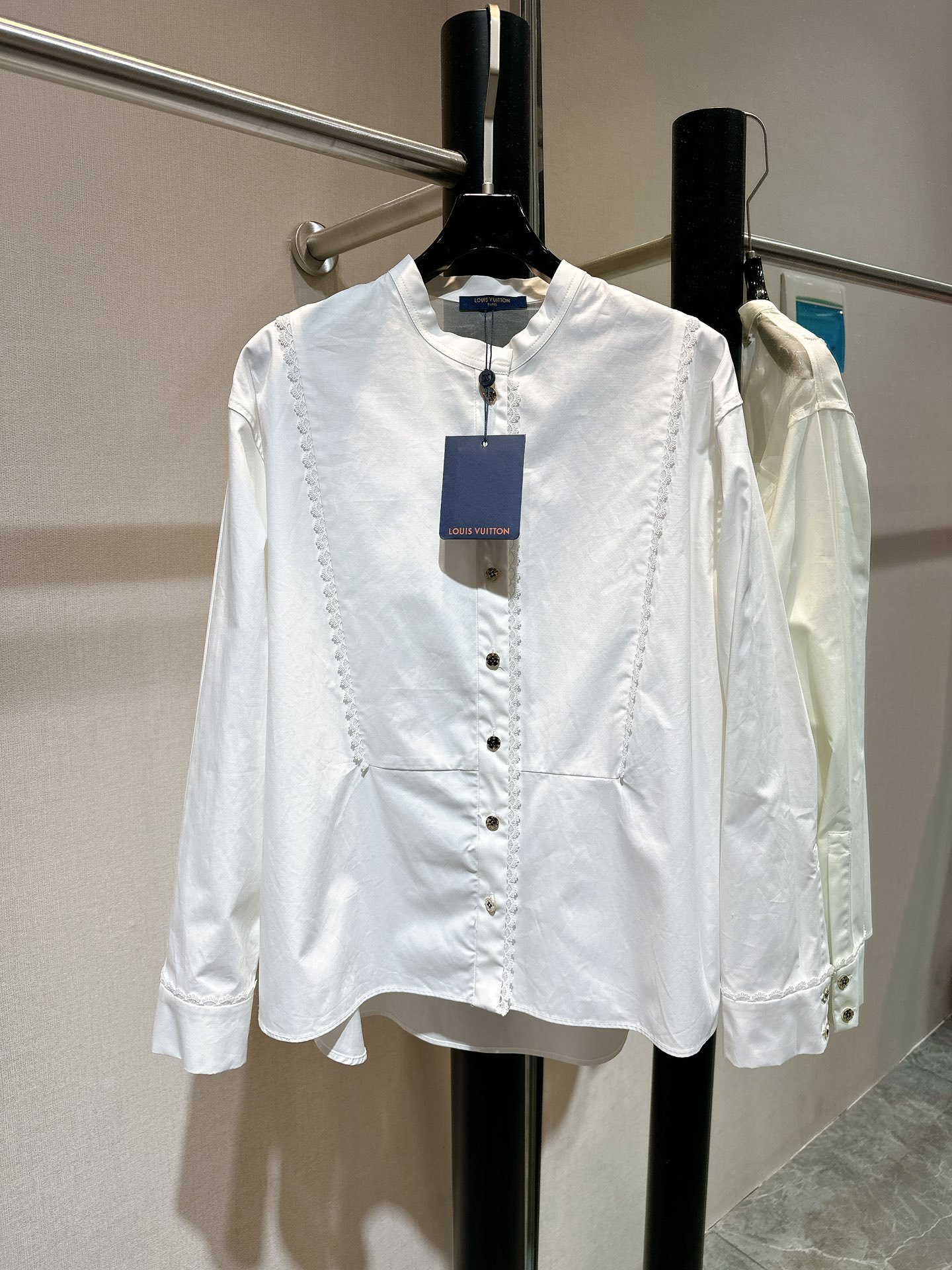 高端復刻A貨LV服裝長袖襯衣女款