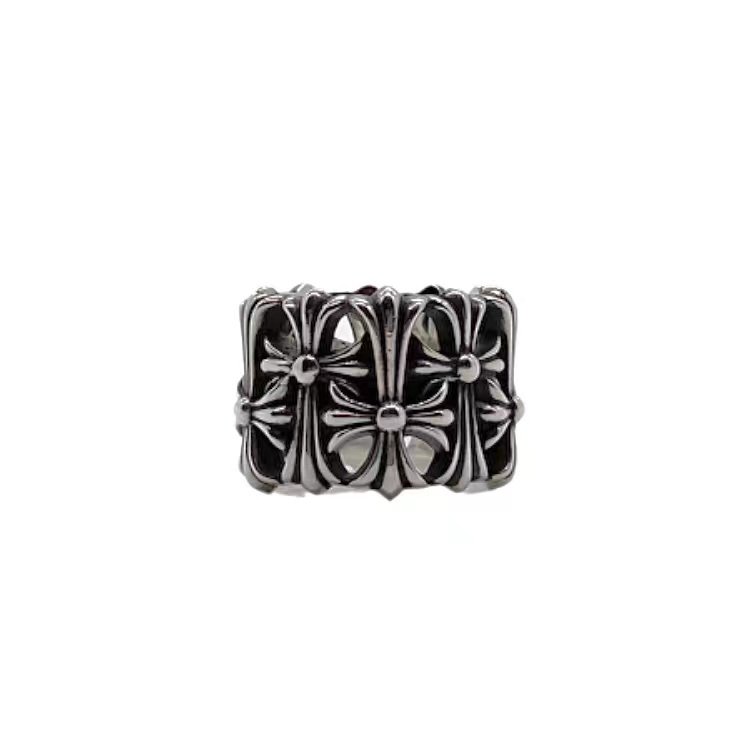 高仿専櫃Chrome Hearts克羅心飾品 墳墓/葬墓十字架戒指