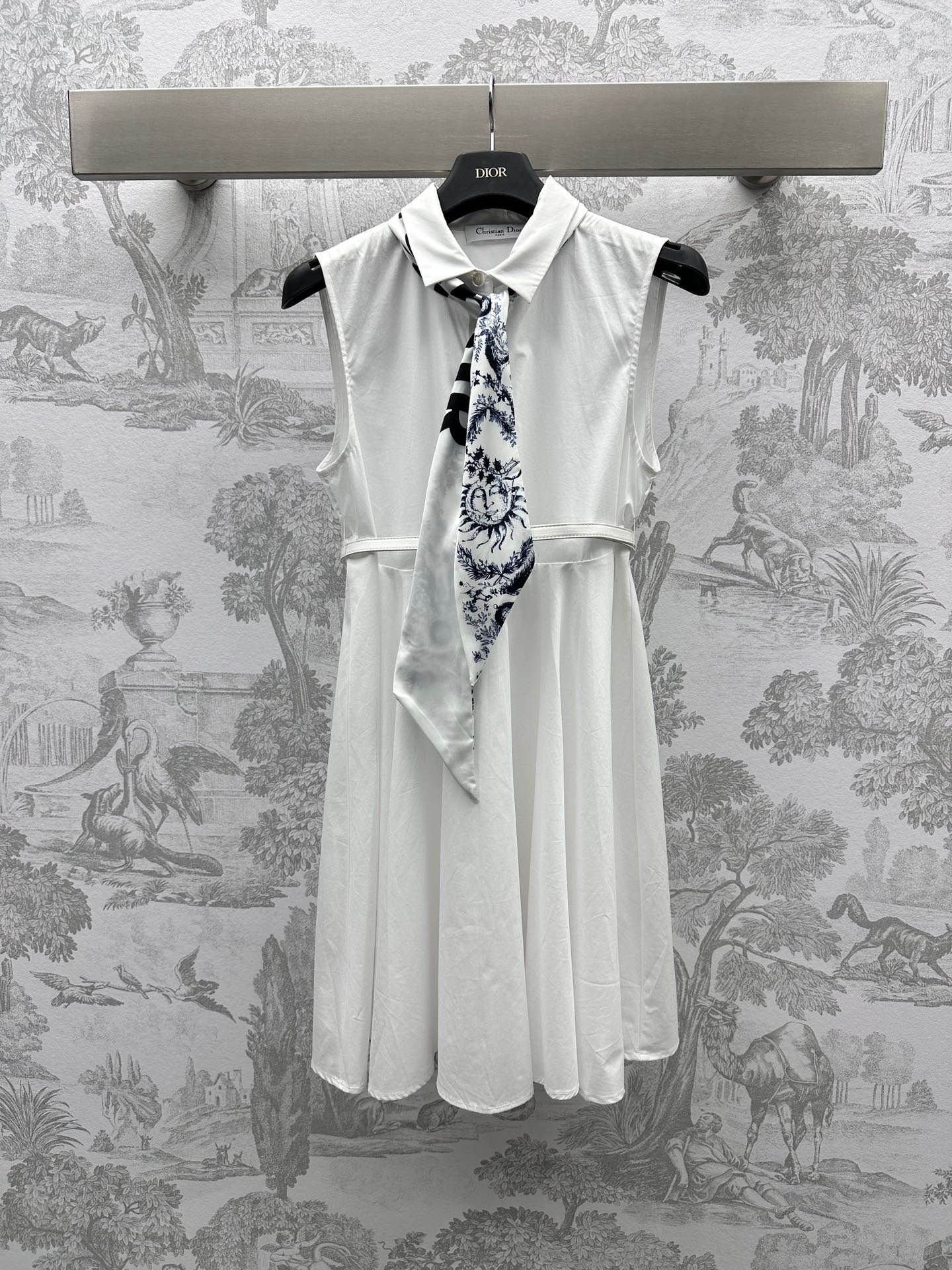 高仿DIOR衣服女裝無袖裙子 長裙