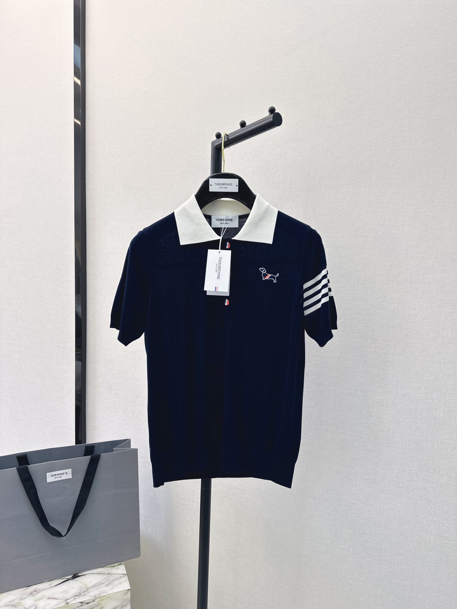 特姆佈朗一比一精品原單衣服針織天絲短袖開衫