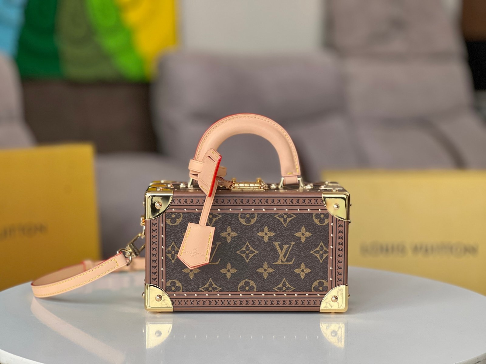 M45673路易威登LV高仿 valisette tresor 手袋 新品