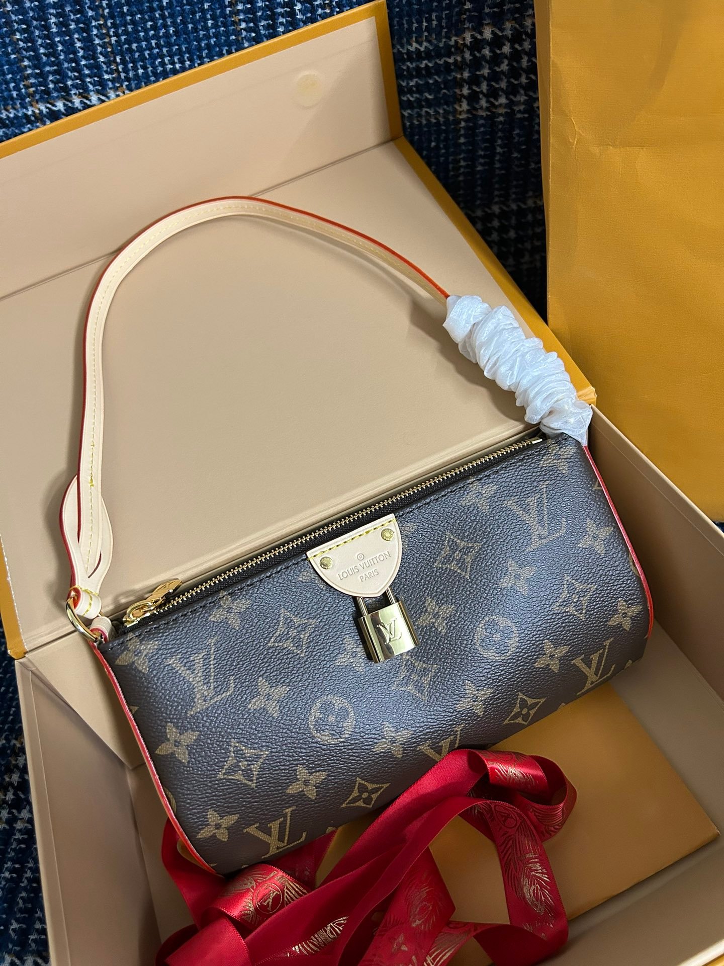 頂級原單M47123Pochette Tirette 單肩包手提包 女款LV