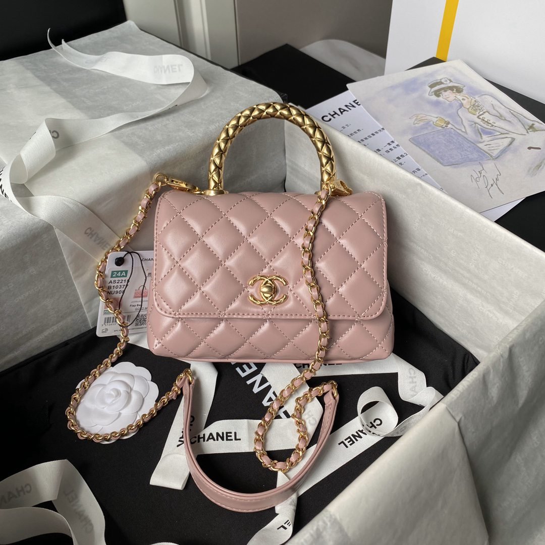 CHANEL高仿cocohandle經典之作貴氣奢華手提包斜挎包