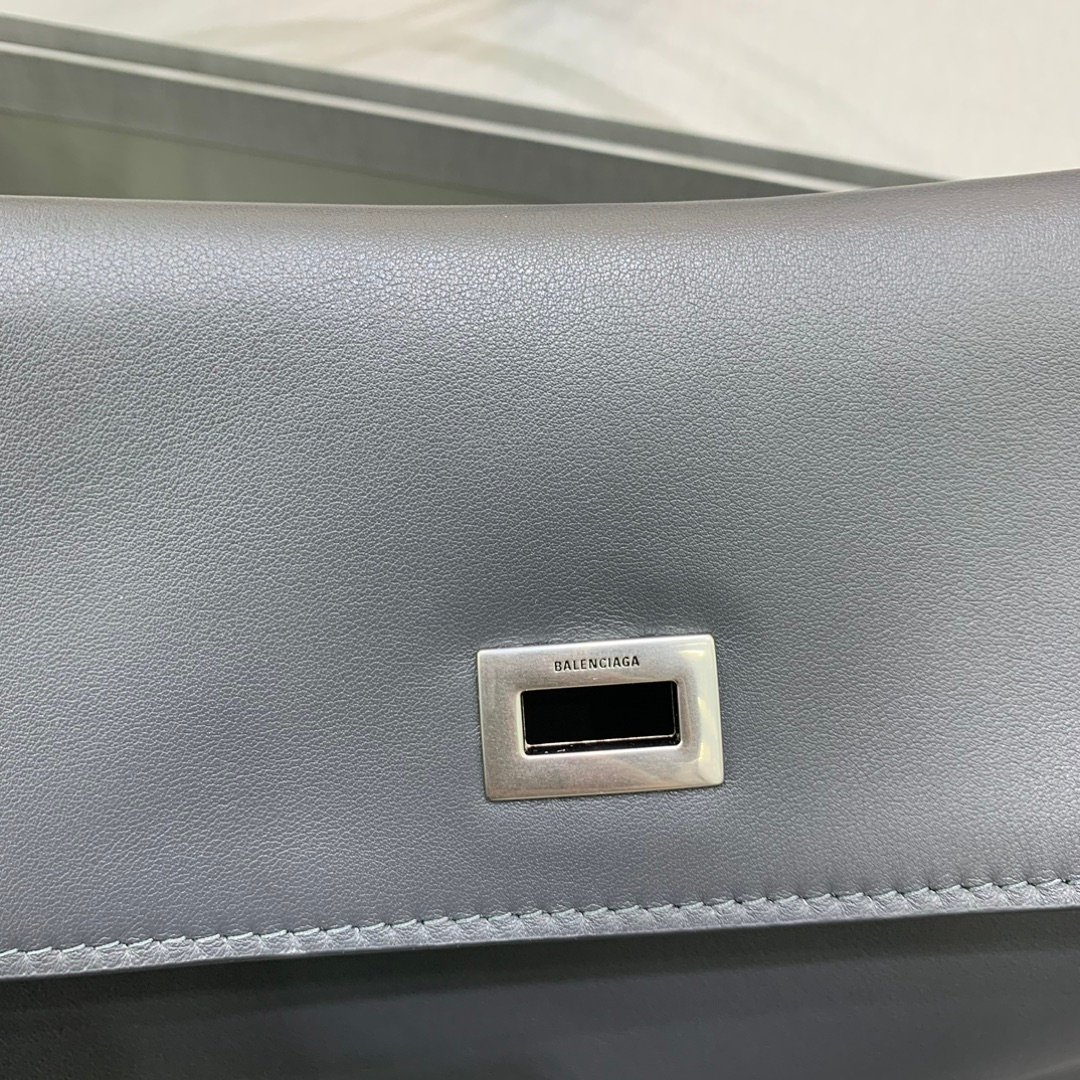 複刻超A貨BALENCIAGA巴黎世家包包 𝐑𝐎𝐃𝐄𝐎 𝐁𝐀𝐆 中號高級灰