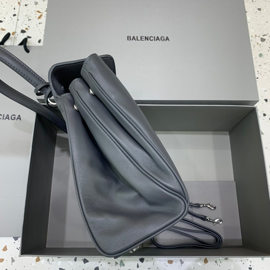 複刻超A貨BALENCIAGA巴黎世家包包 𝐑𝐎𝐃𝐄𝐎 𝐁𝐀𝐆 中號高級灰