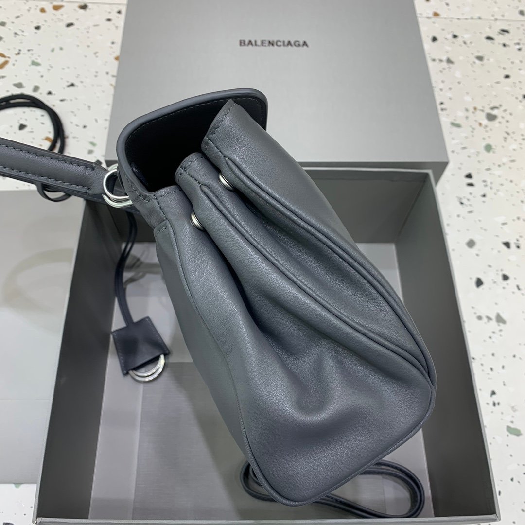 複刻超A貨BALENCIAGA巴黎世家包包 𝐑𝐎𝐃𝐄𝐎 𝐁𝐀𝐆 小號高級灰