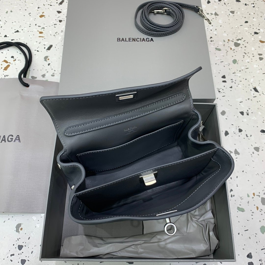 複刻超A貨BALENCIAGA巴黎世家包包 𝐑𝐎𝐃𝐄𝐎 𝐁𝐀𝐆 mini高級灰