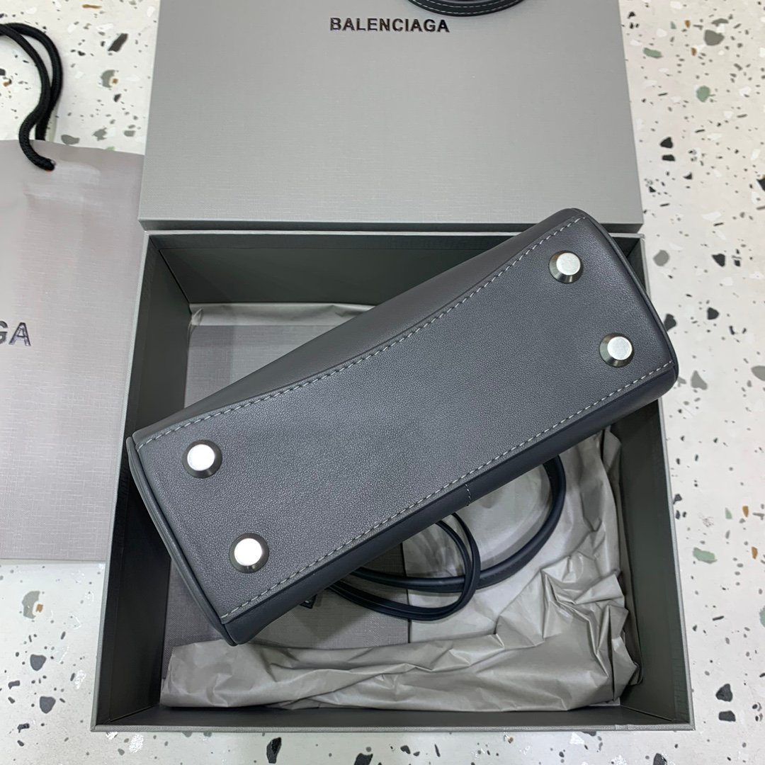 複刻超A貨BALENCIAGA巴黎世家包包 𝐑𝐎𝐃𝐄𝐎 𝐁𝐀𝐆 mini高級灰