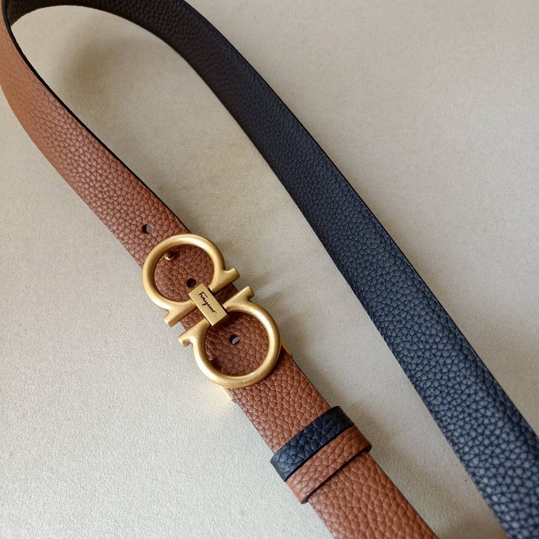 25CM頂級復刻奢侈品Ferragamo工藝精細男士腰帶