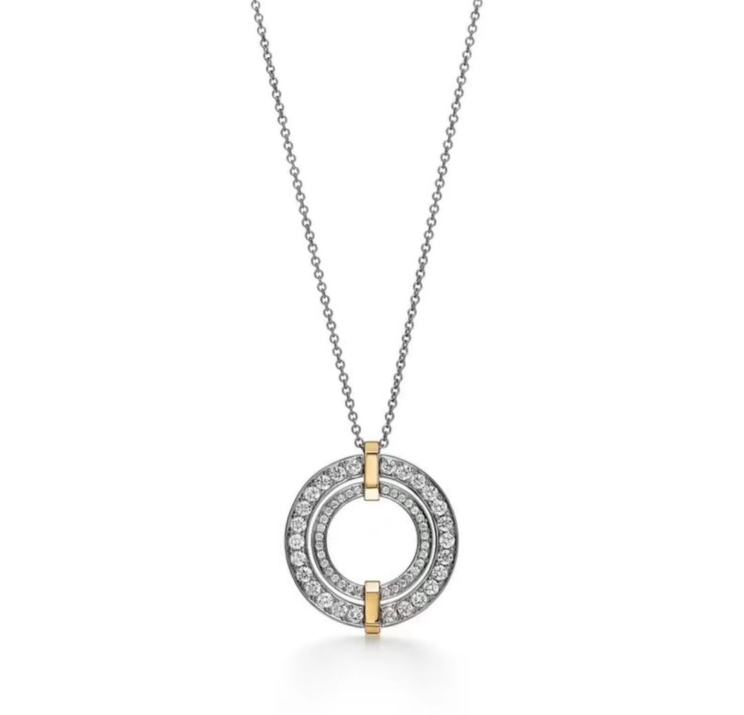 Tiffany蒂芙尼2024新品A貨之家頸鏈項鏈925純銀