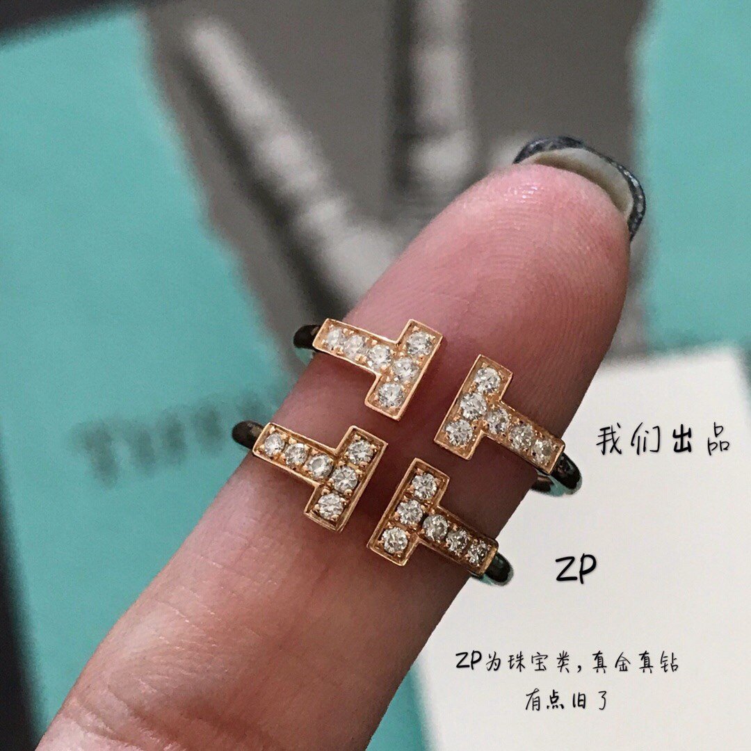 一比一復刻專櫃同步Tiffany蒂芙尼18K戒指