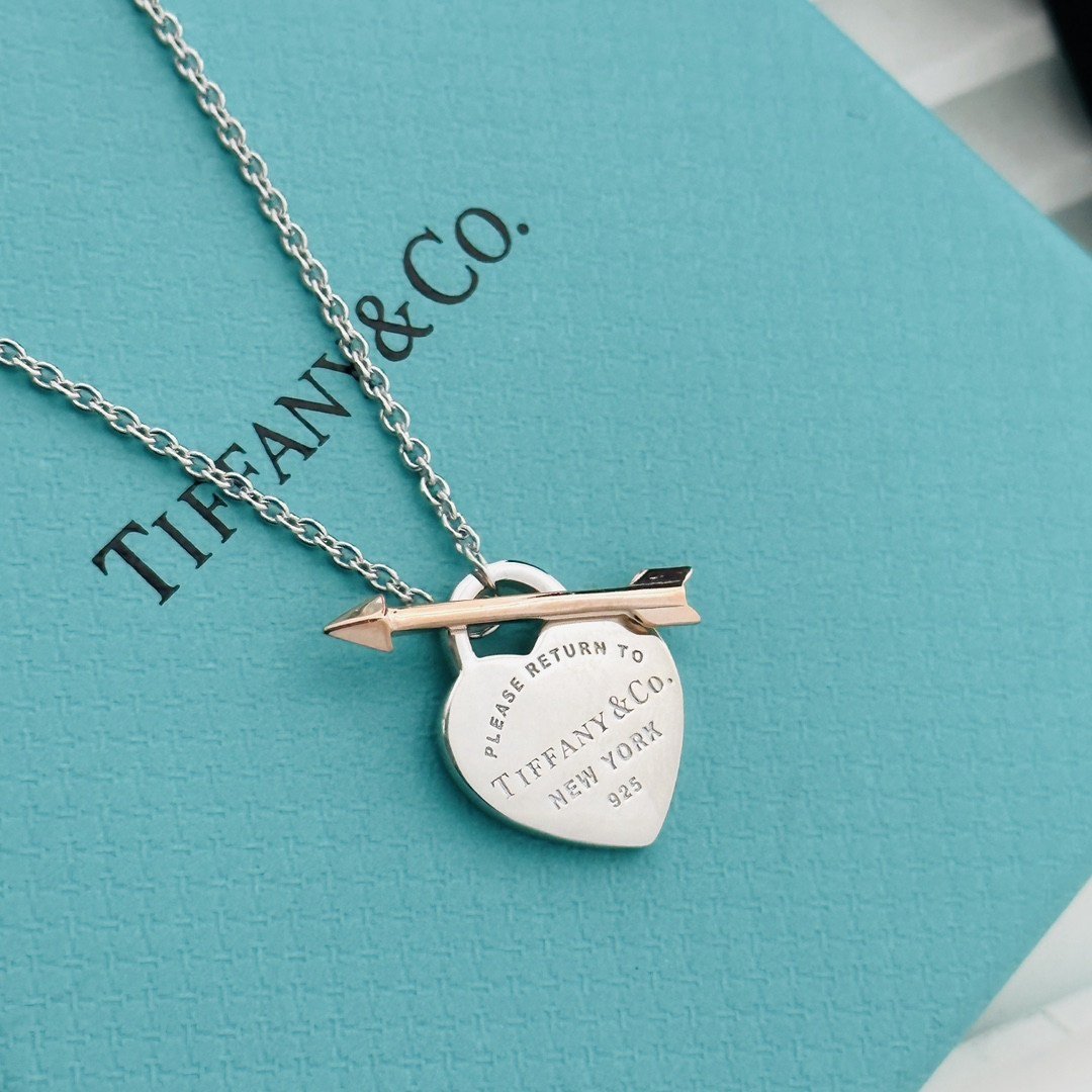 Tiffany蒂芙尼頂級原單一比一復刻925純銀項鏈