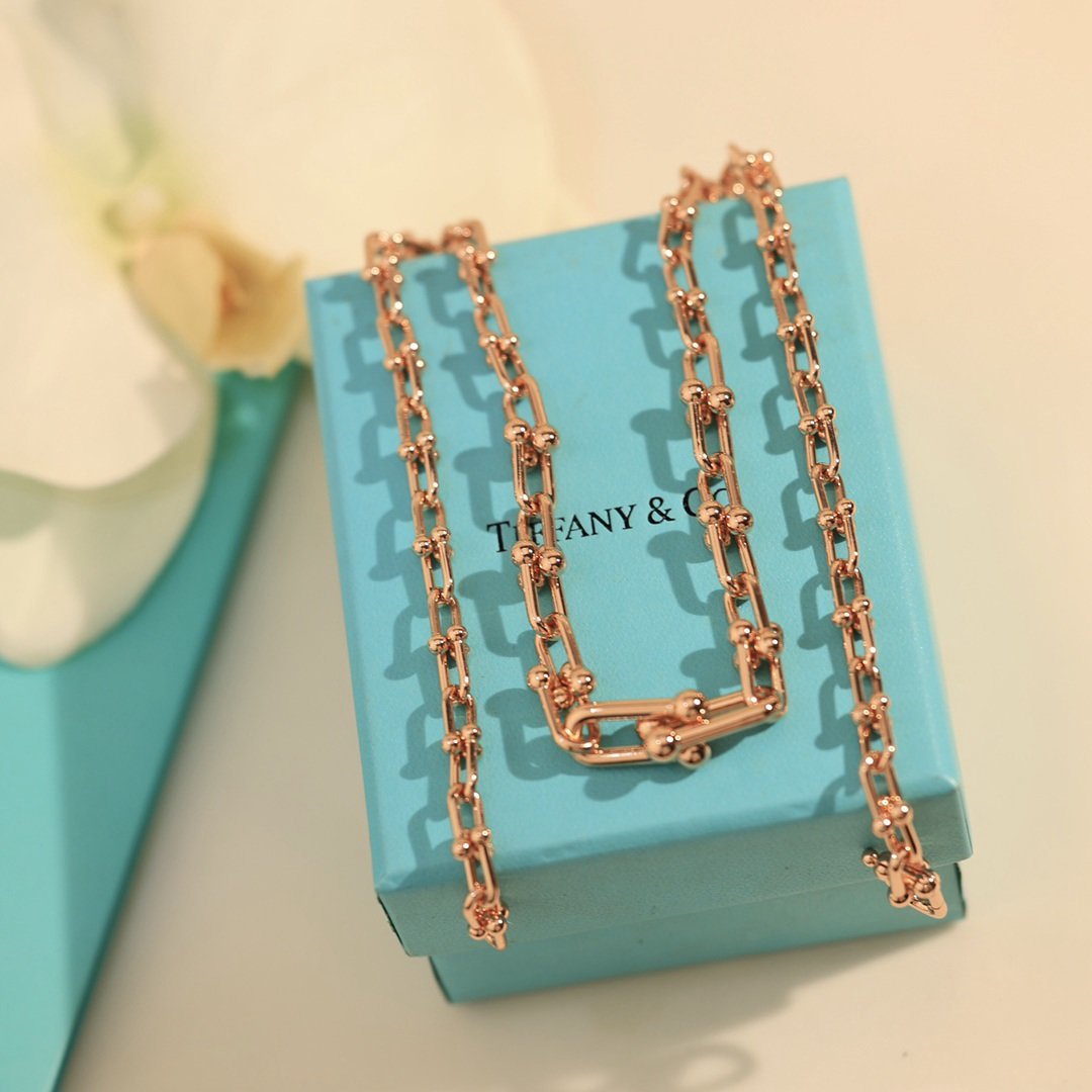 TiffanyHardwear系列女款專櫃同步一比一項鏈