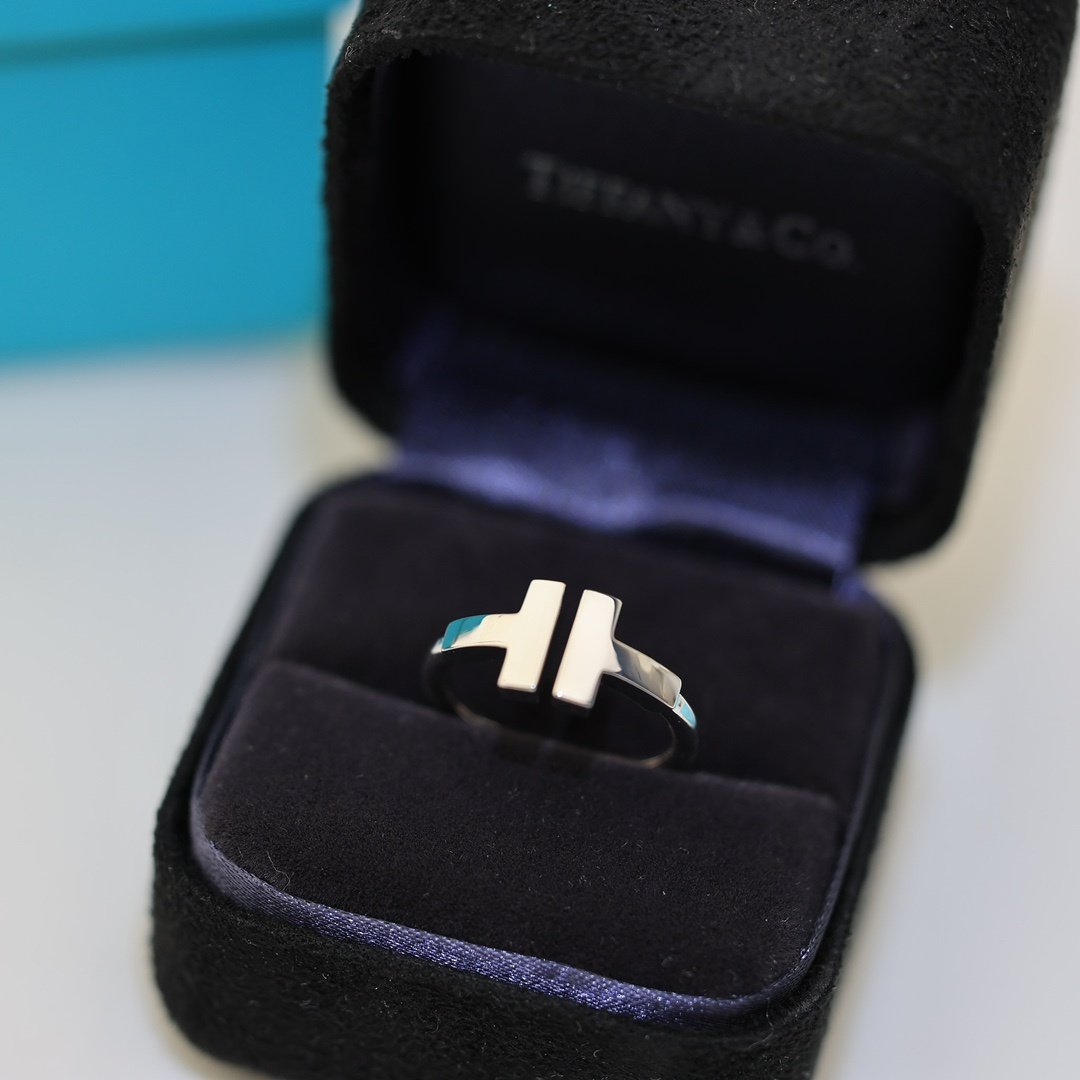 Tiffany蒂芙尼18k金高仿戒指