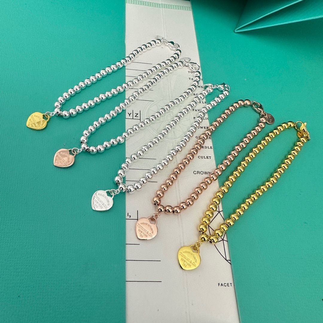 Tiffany純銀材質高仿手鏈專櫃同步
