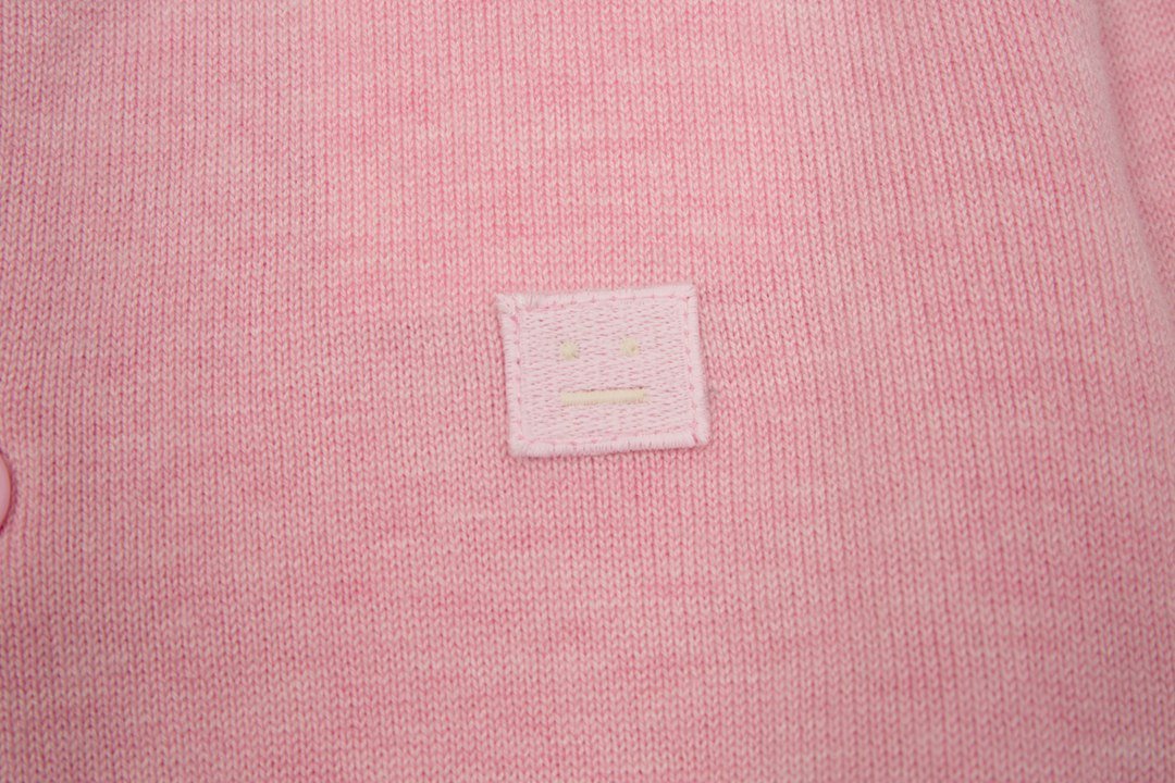 Acne Studios 頂級A貨羊毛面料現代工藝男女羊毛針織開衫