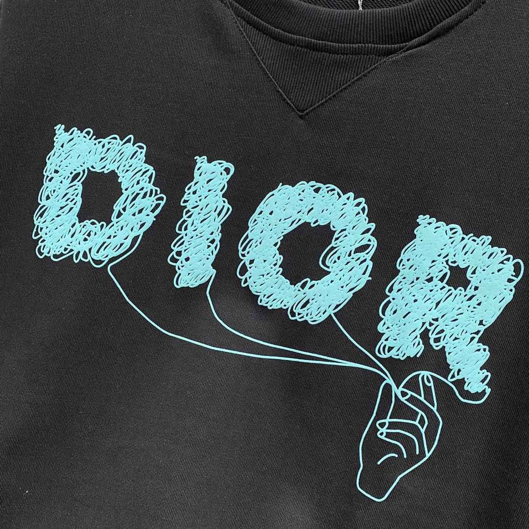 DIOR迪奧精仿奢侈品專櫃同步男裝運動衫時尚圓領衛衣