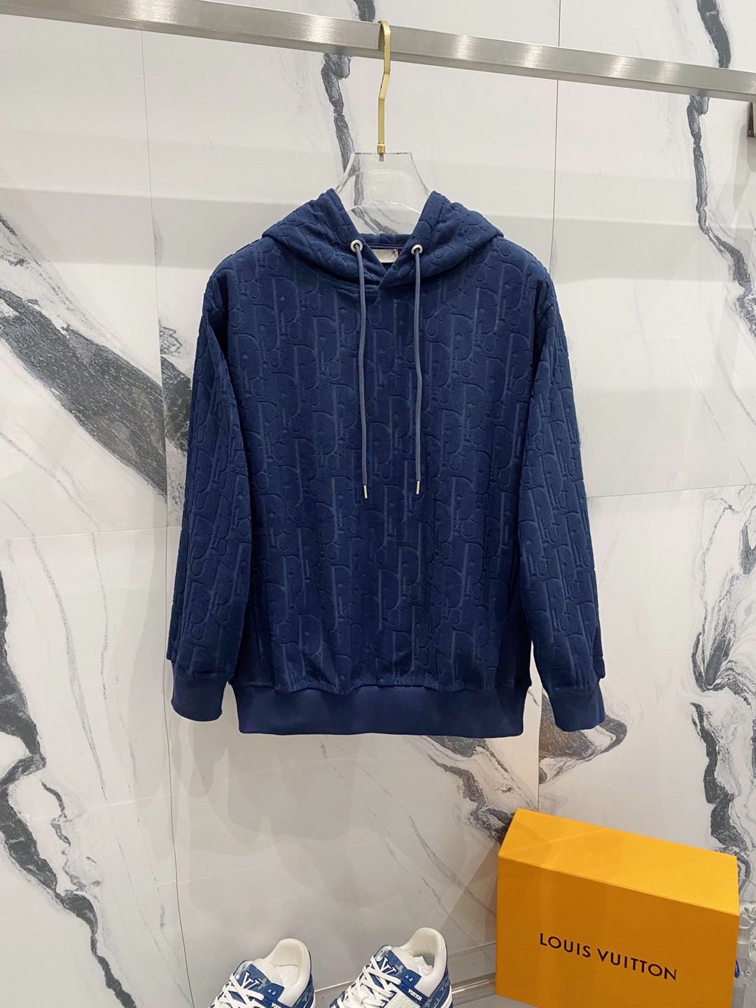 頂級復刻奢侈品DIOR一比一時尚衣服連帽運動衫