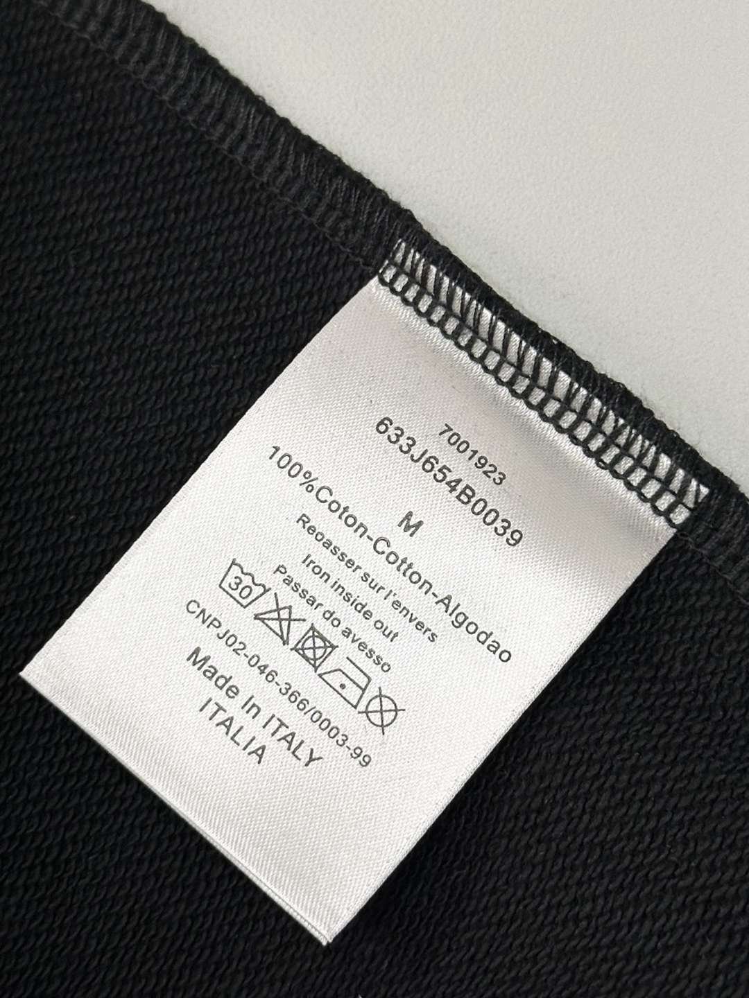 DIOR迪奧精品A貨秋冬時尚運動衫 黑色
