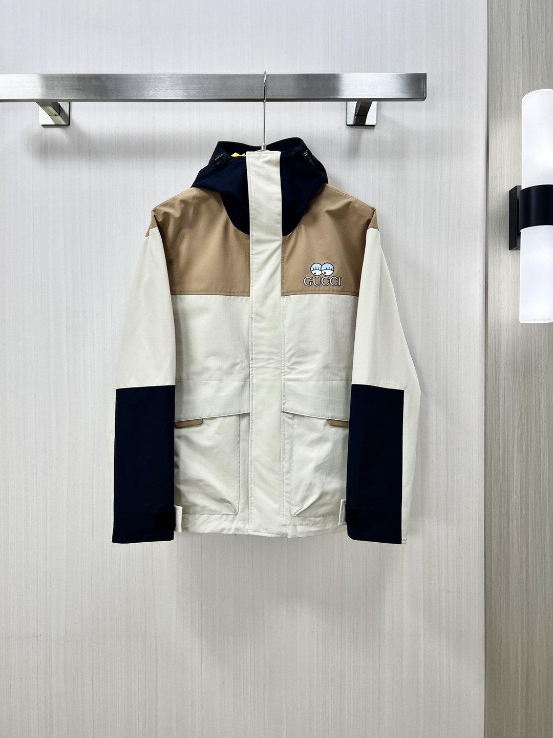 頂級高仿Gucci秋冬新品薄款棉服外套連帽夾克新品衣服