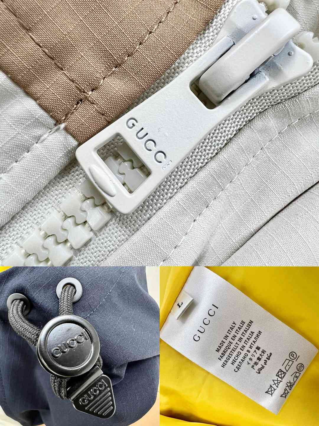 頂級高仿Gucci秋冬新品薄款棉服外套連帽夾克新品衣服