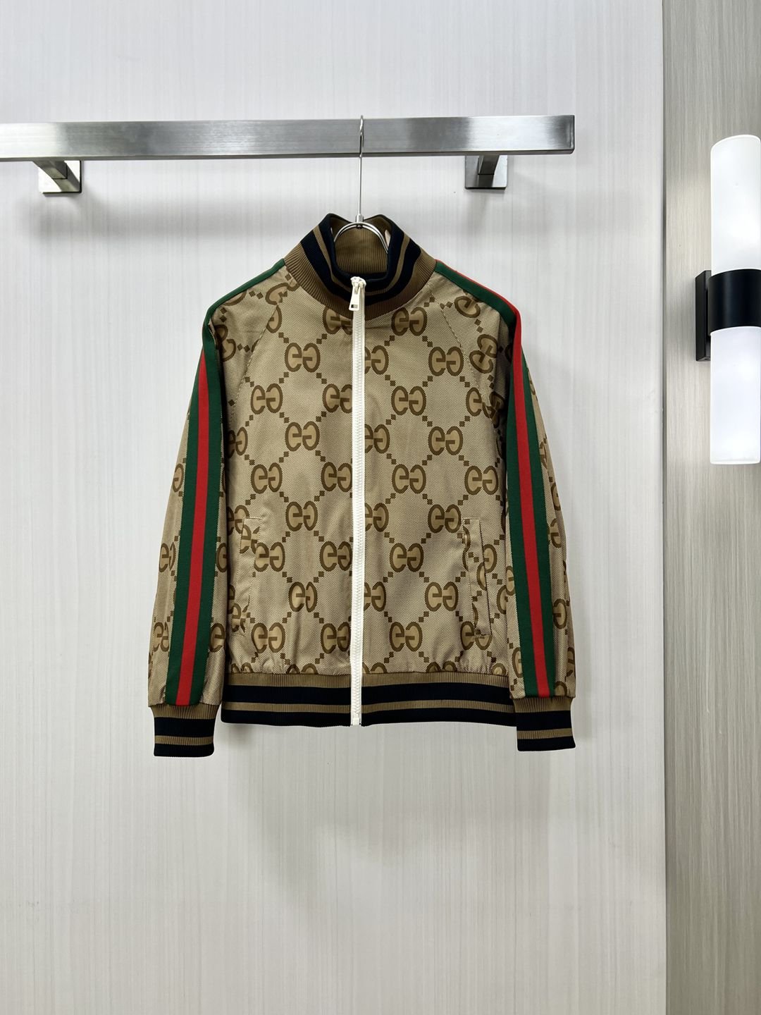精仿古馳Gucci秋冬新品時尚男裝夾克立領外套