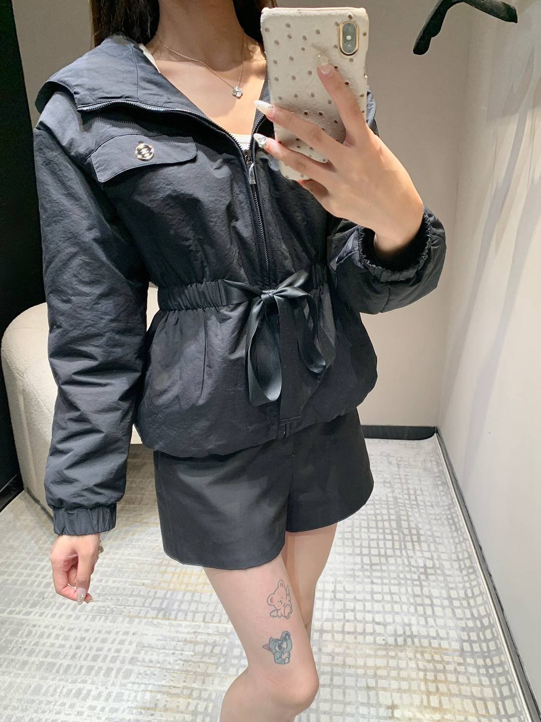 CHANEL頂級超A貨女裝連帽派克外套時尚女裝