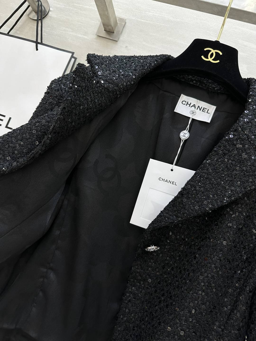 頂級復刻一比一精品早秋新款CHANEL香奈兒女士西裝休閒西服