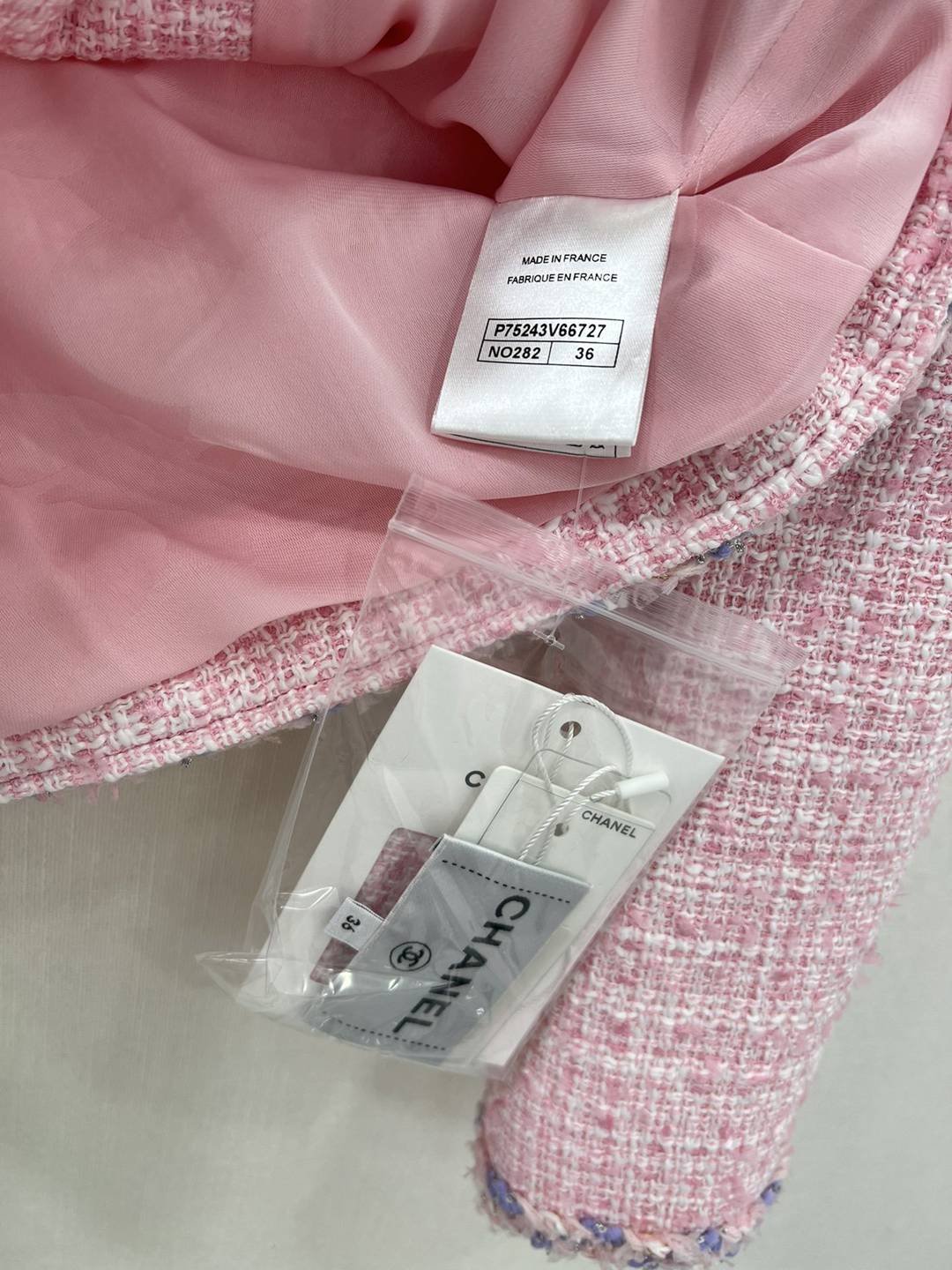 一比一精品CHANEL粉色編輯小外套女士運動衫