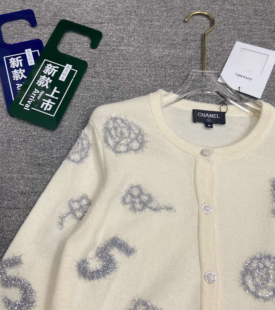 CHANEL頂級復刻奢侈品2024早秋新品長袖針織開衫