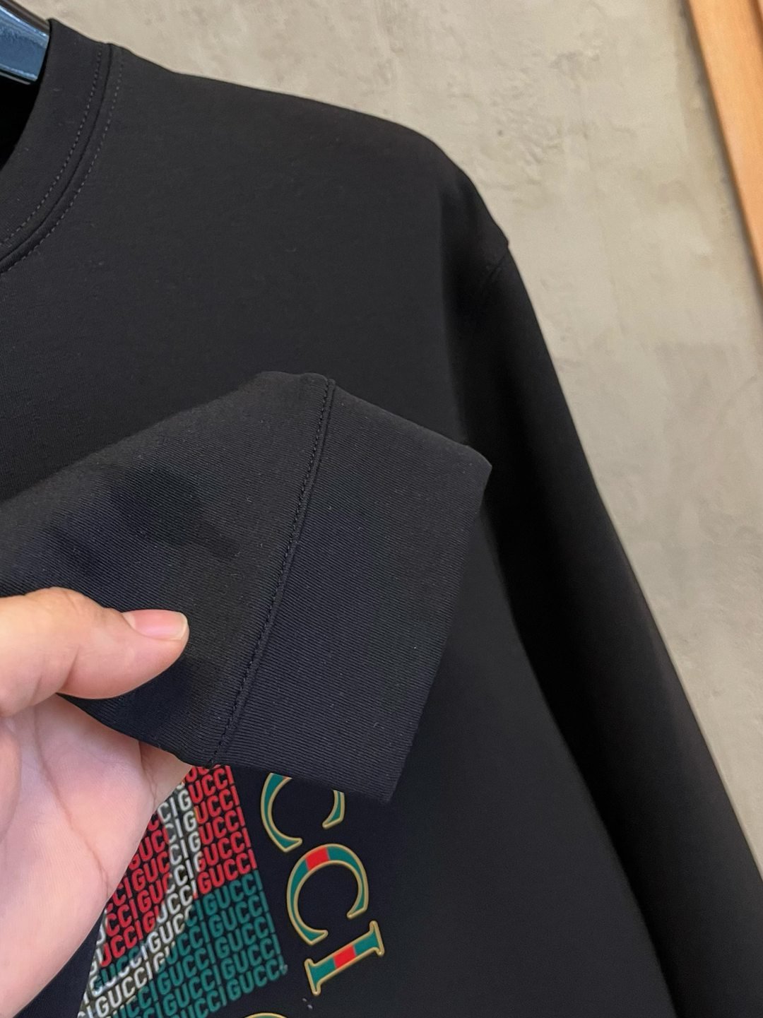 頂級精仿A貨Gucci2025年秋冬新品長袖T恤打底衫運動衫