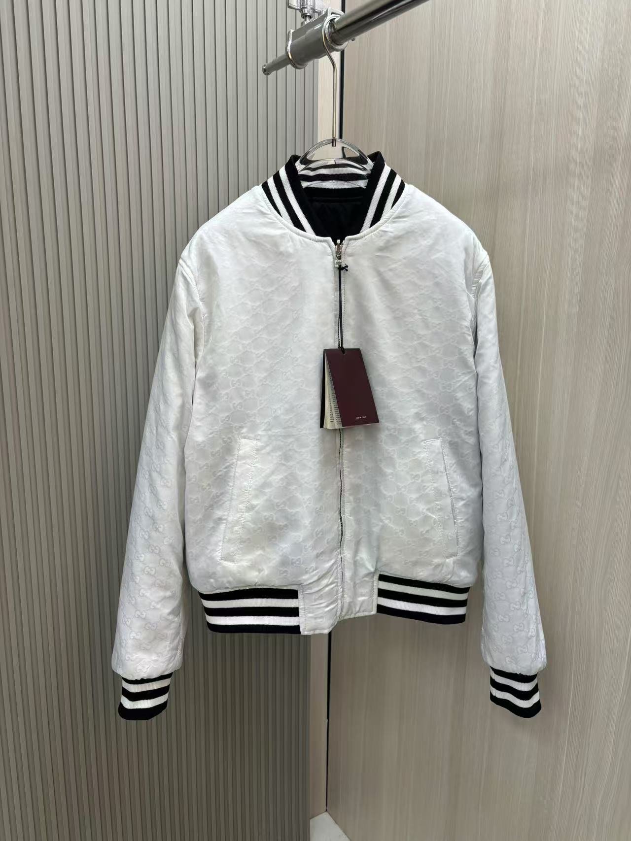 強烈推薦一比一復刻奢侈品Gucci高仿棉服夾克
