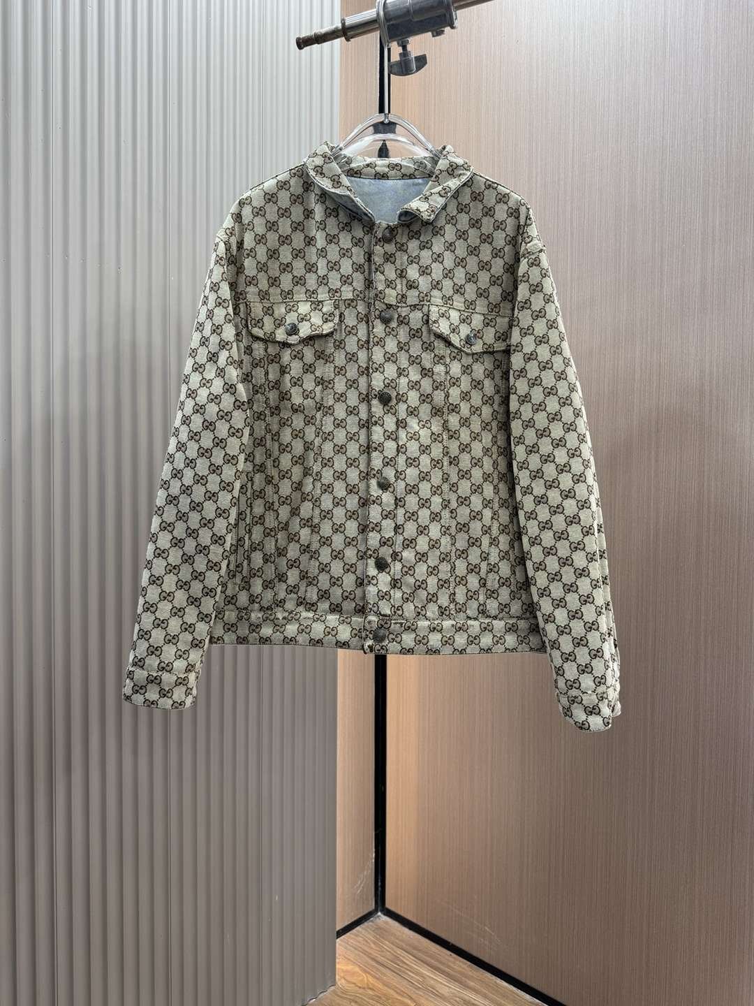 頂級原單Gucci復刻奢侈品連帽夾克外套