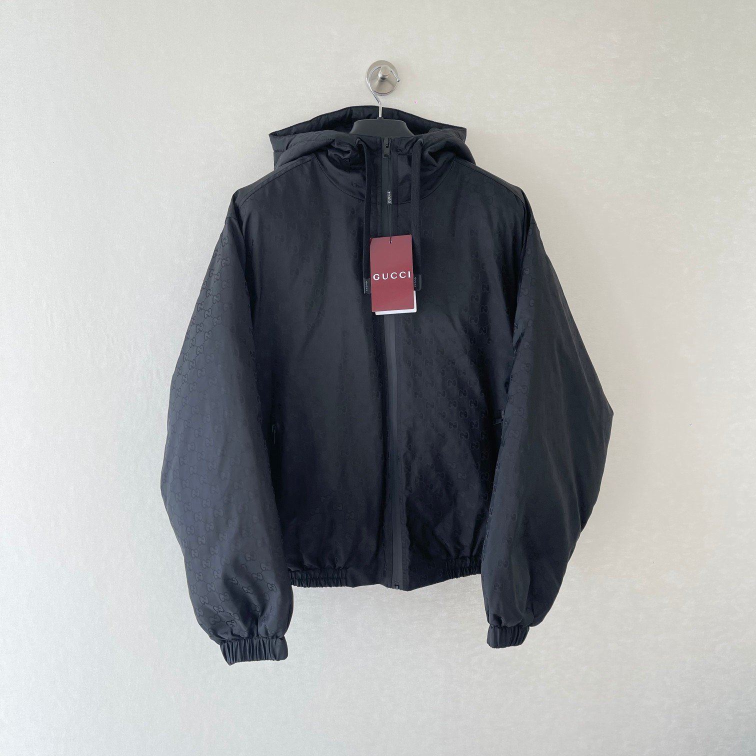 fw冬季羽絨服新款上新 Gucci頂級原單連帽羽絨服高仿外套