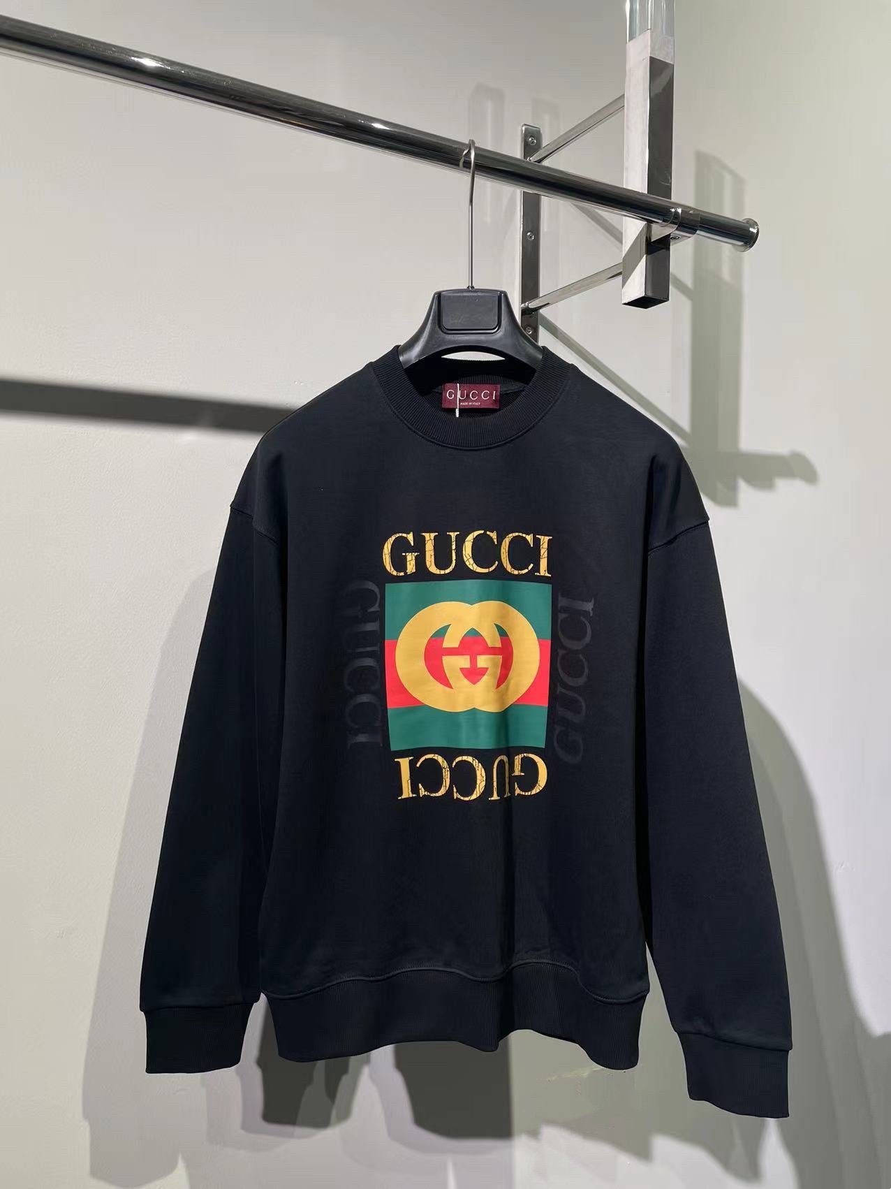 一比一復刻奢侈品頂級原單Gucci連帽運動衫時尚衛衣