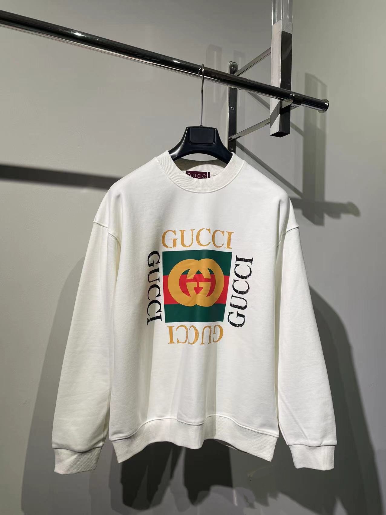 Gucci北面聯名logo時尚高仿衛衣運動衫套頭