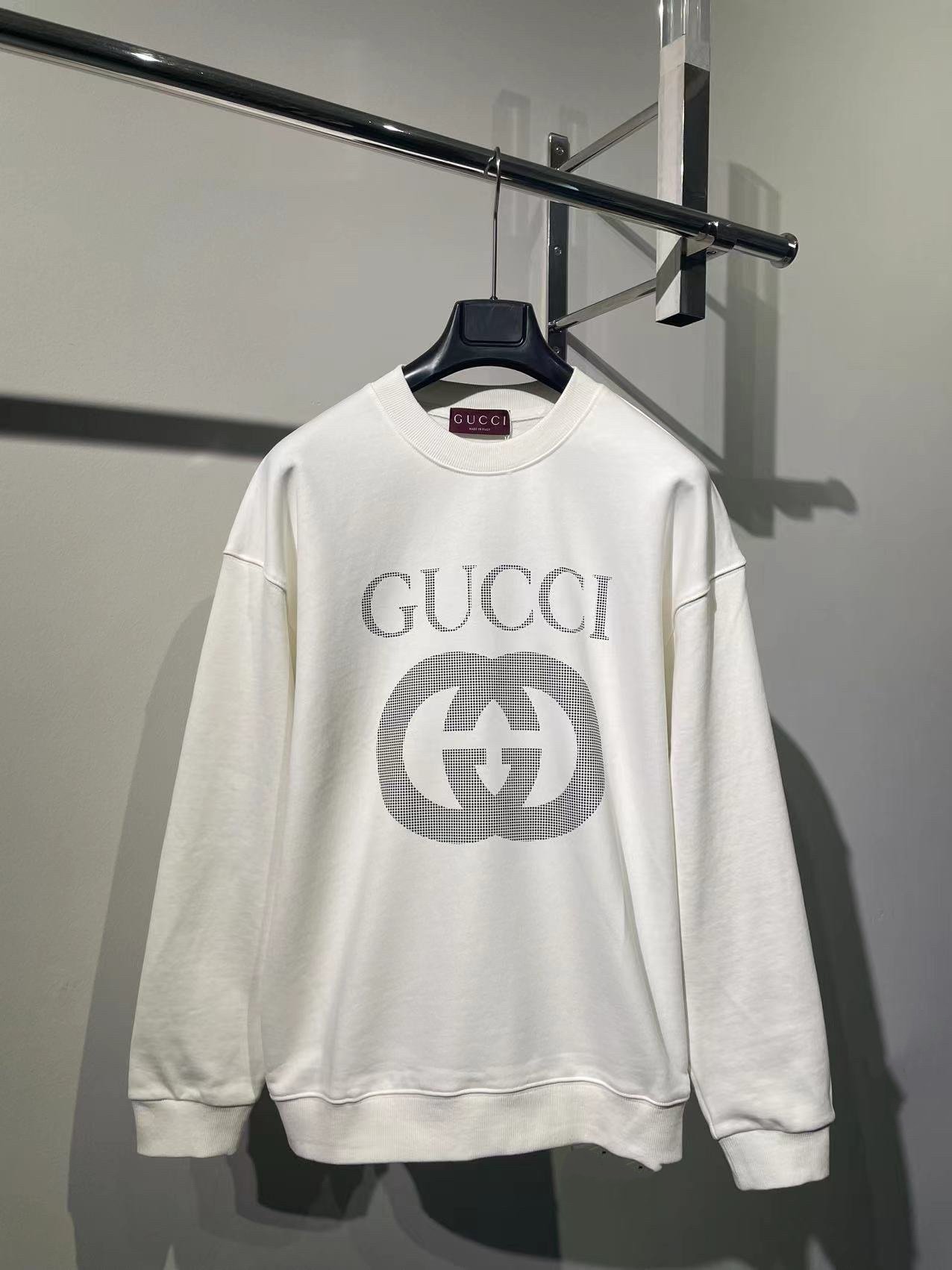 Gucci復刻奢侈品純棉時尚高仿運動衫套頭衣服