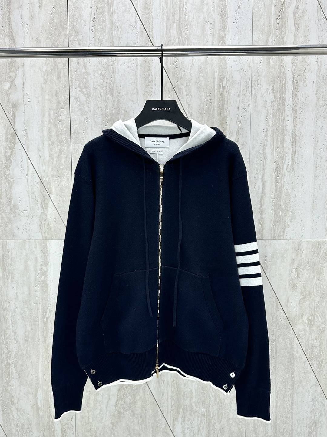 湯姆佈朗一比一復刻衣服時尚連帽運動衫衛衣薄外套男女同款