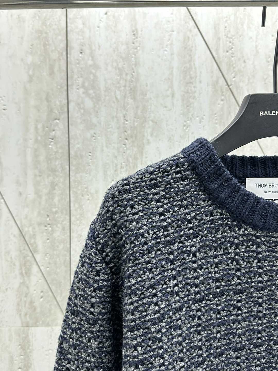 湯姆佈朗精仿衣服時尚針織圓領套頭運動衫