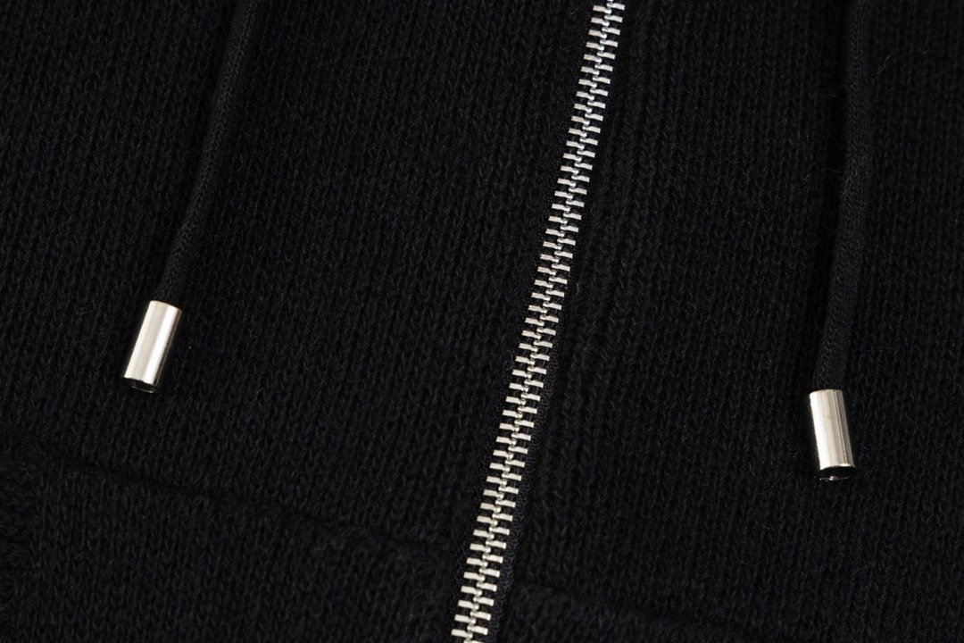 一比一復刻奢侈品頂級A貨TB湯姆佈朗原單衣服針織連帽衣服 黑色