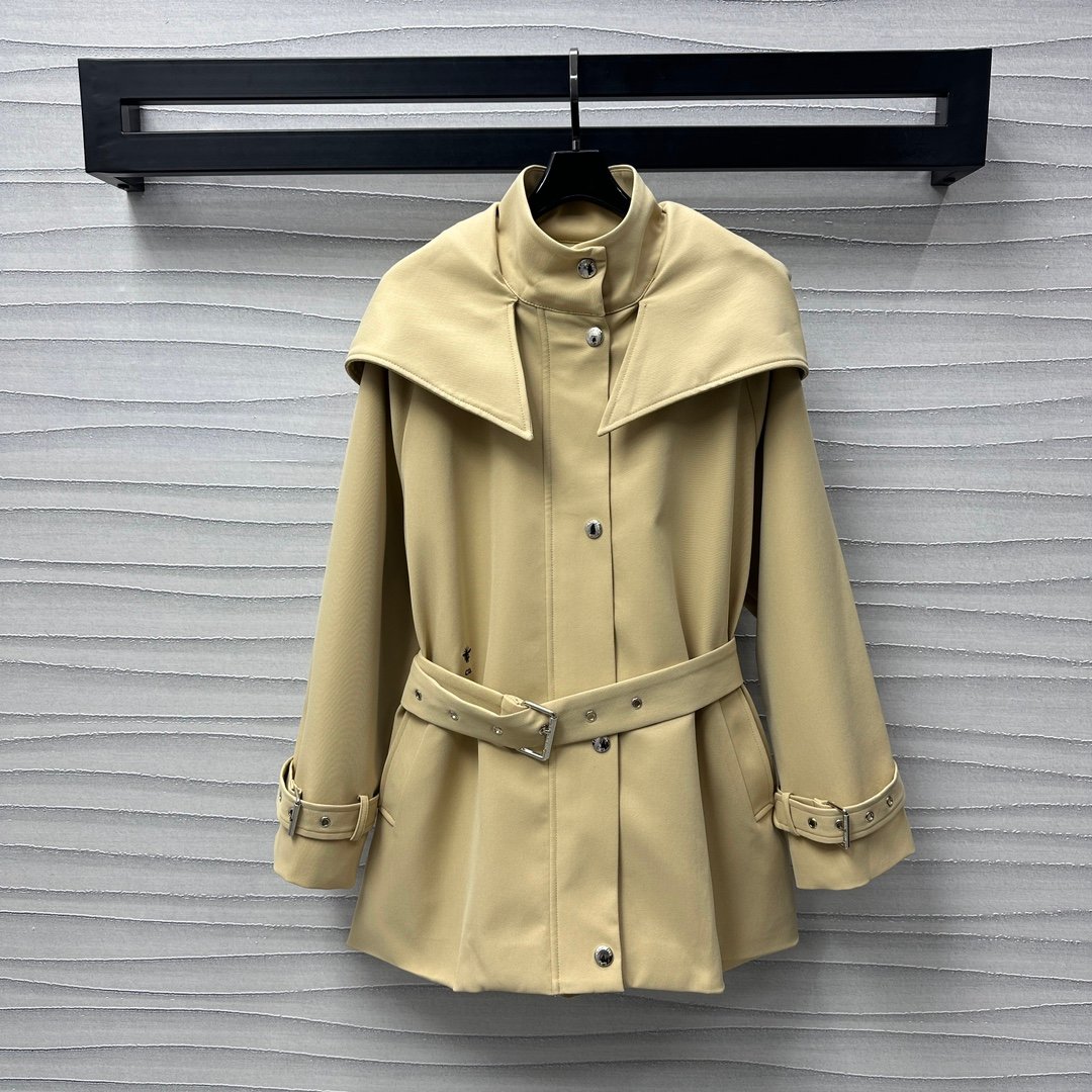 DIOR迪奧高端女裝上衣精仿A貨風衣外套