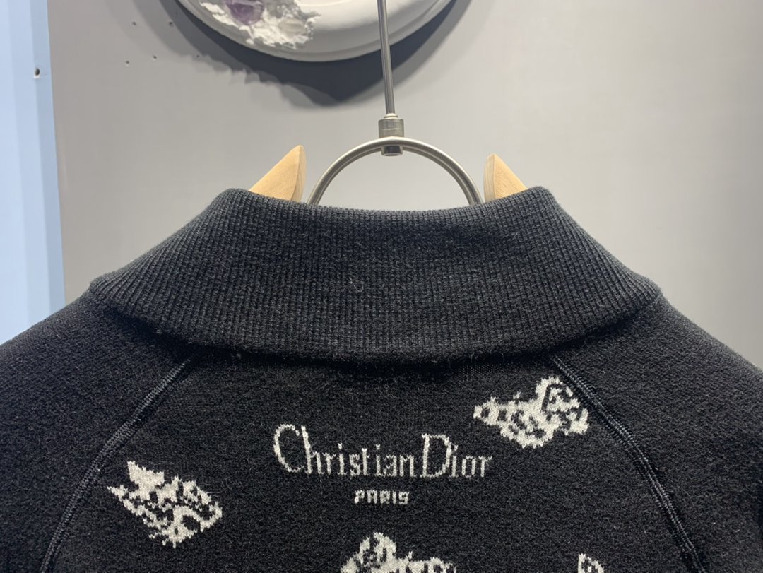 DIOR頂級復刻奢侈品批發零售香港專櫃女款夾克羊絨外套薄