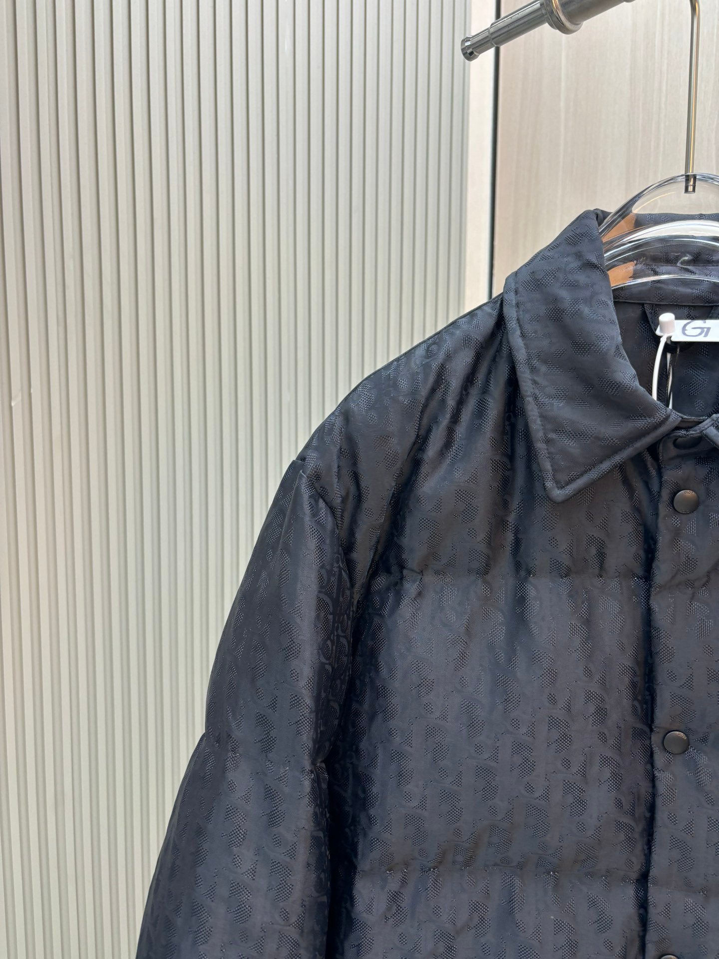DIOR精仿原單復刻秋冬新品翻領襯衫棉服外套女裝精品