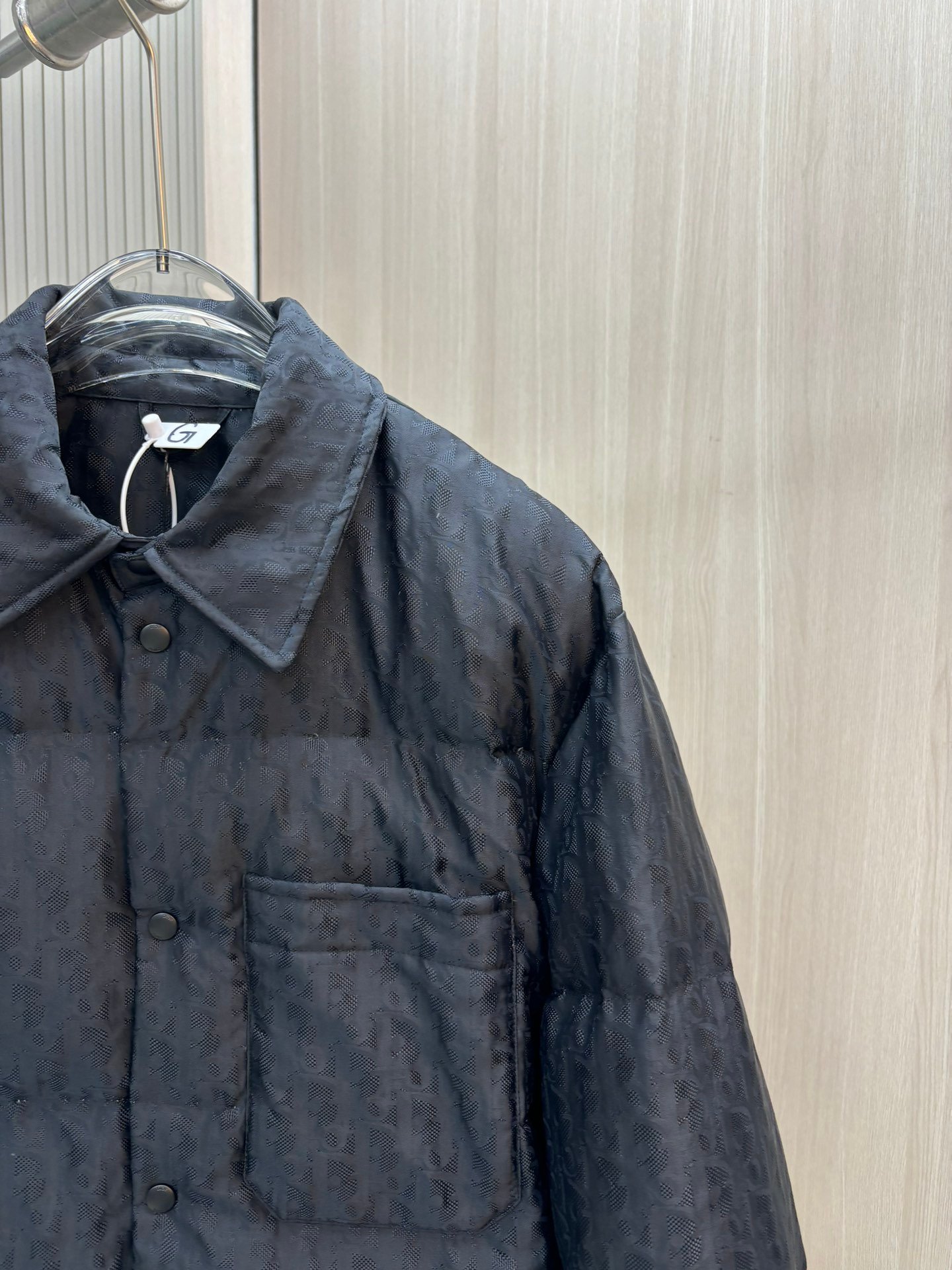 DIOR精仿原單復刻秋冬新品翻領襯衫棉服外套女裝精品