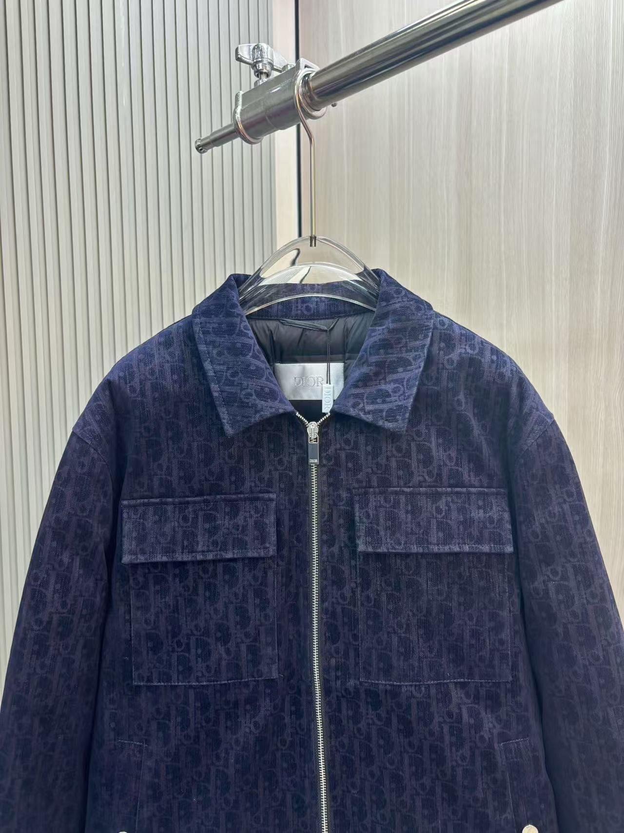 DIOR頂級高仿秋冬新品羽絨服牛仔外套女裝精品